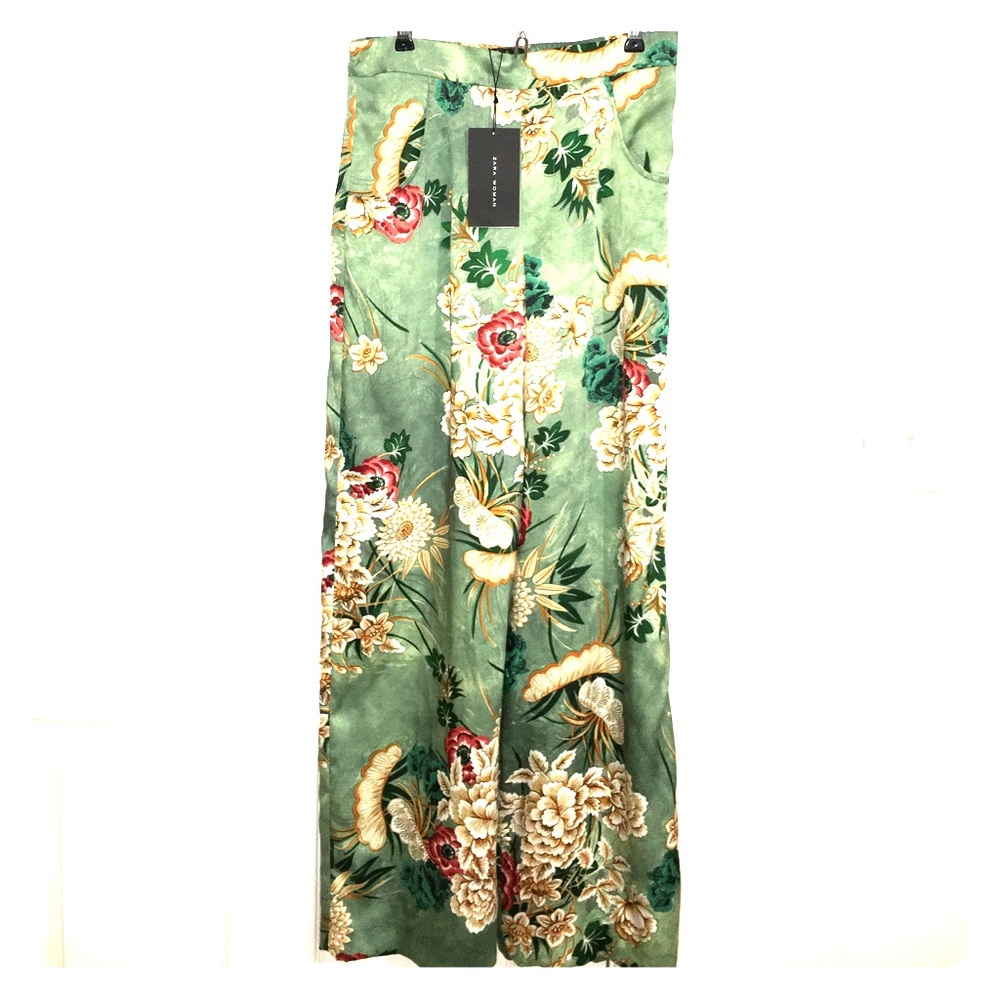 Zara printed trousers