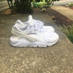 Triple White Huarache