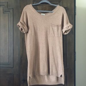 Brown Tunic Sweater