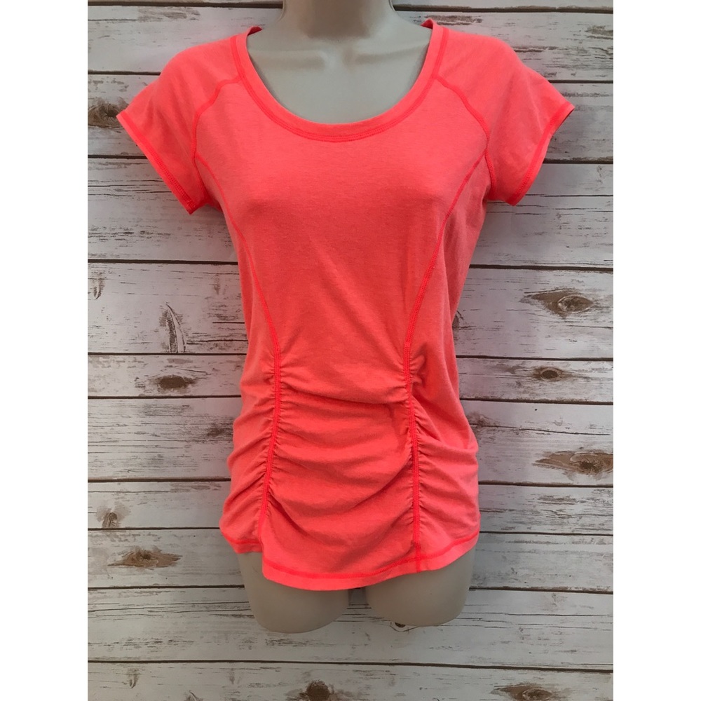 Zella Athletic Pink Neon Sport Top Size Small