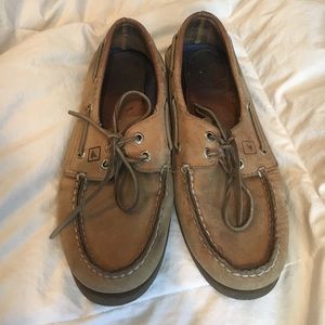 Leather Sperrys