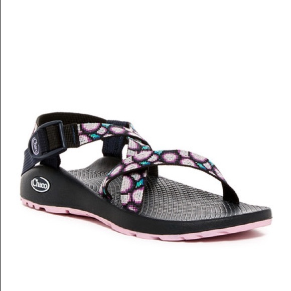 chaco Shoes - Chaco Classic Z1 Purple Dots Comfort Sandals sz 10