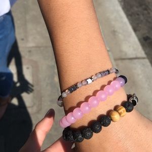 Small charmed bracelet