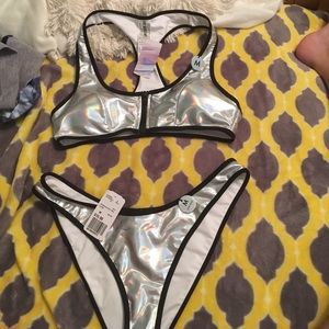 Metallic bikini