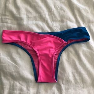 Pink & Blue Roxy bottom