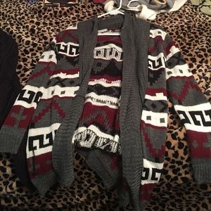 Patterned sweater