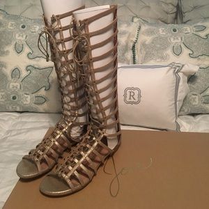 Joie lace up gladiator shoes