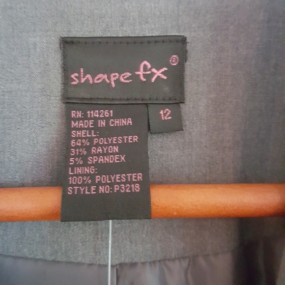 🎉 Blazer Shape FX Grey NWT - Picture 3 of 8