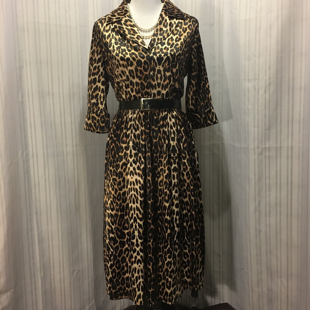 Leopard Retro/Rockabilly Pinup