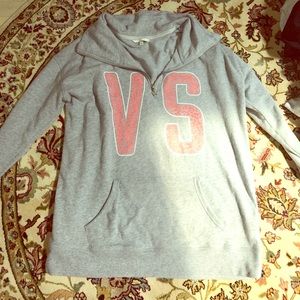 Victoria secret pullover half zip hoodie