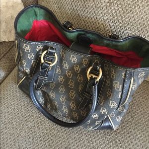 Authentic Dooney and Bourke large tote bag