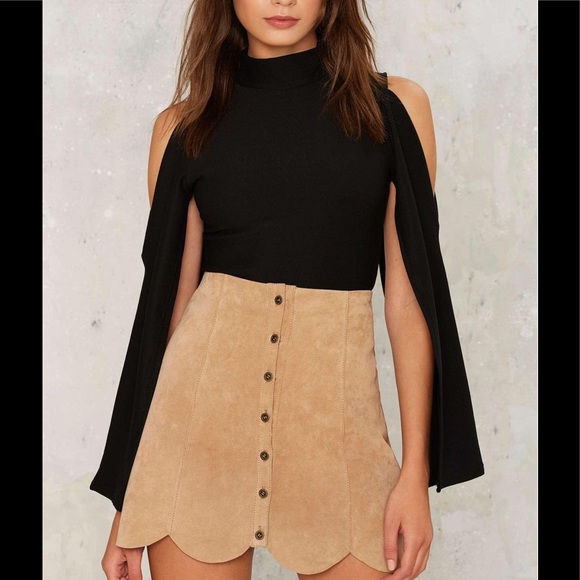 bagatelle Dresses & Skirts - M-123 Noah suede mini skirt