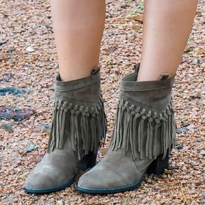 Fringe Booties