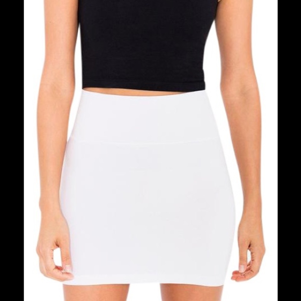 💧American apparel cotton spandex mini skirt 💧