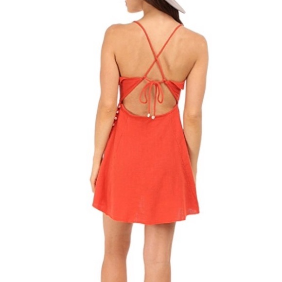 🌸HOLD🌸Free People More Than A Mini Lace-Up Dress - Picture 5 of 8