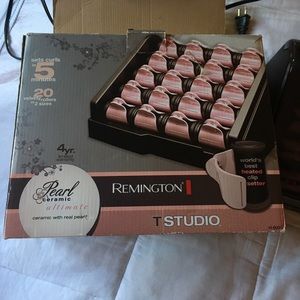 Heated clip hair curlers