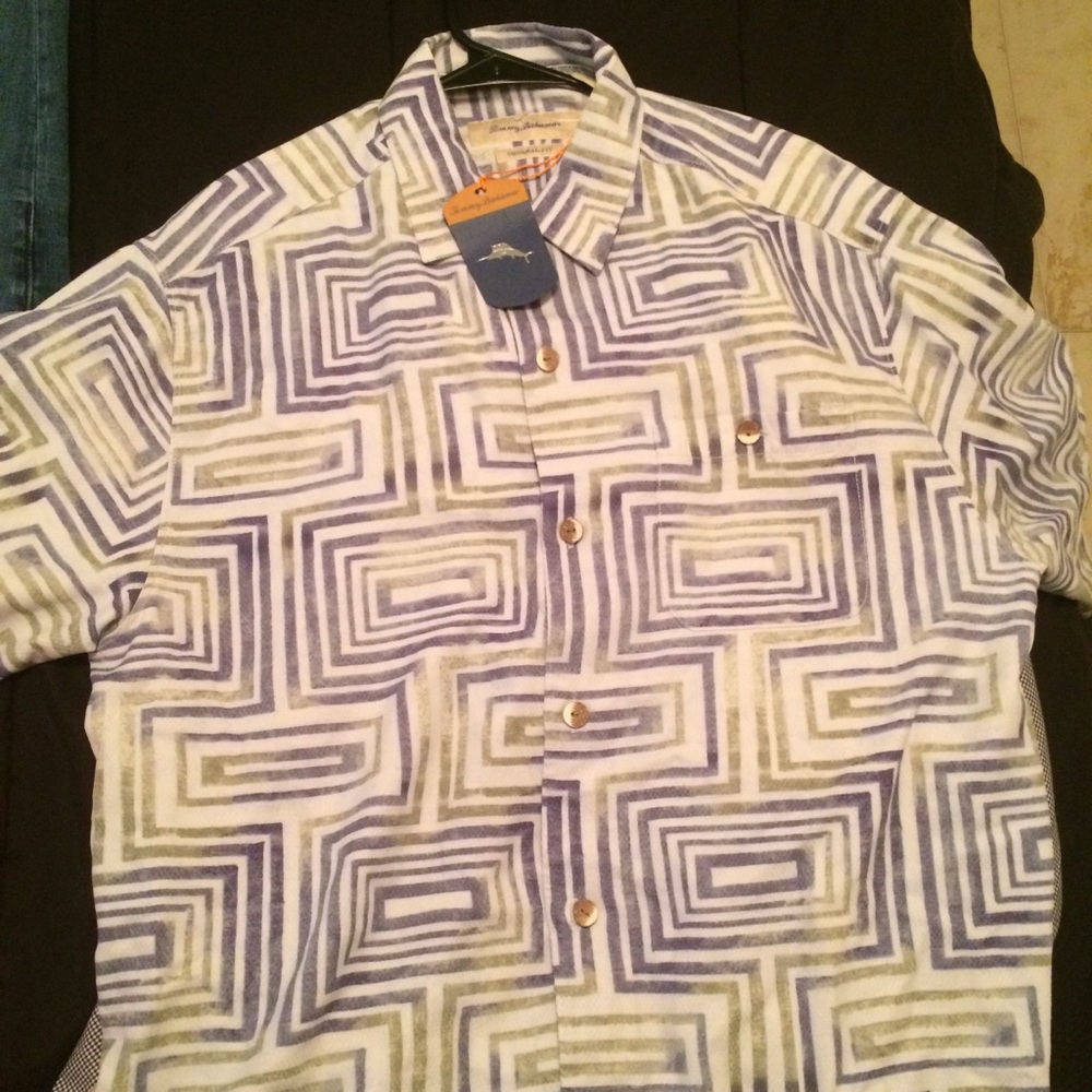 Tommy Bahamma short sleeve button down