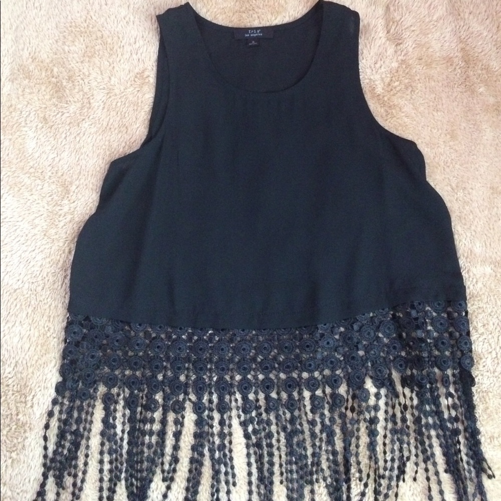 Cute black tank