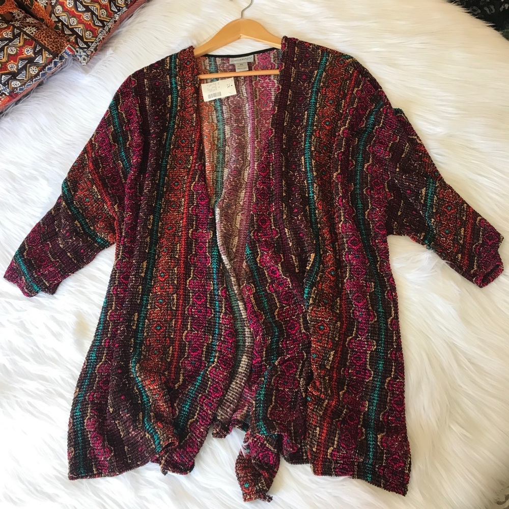 Catherine's BOHO cardigan 2X