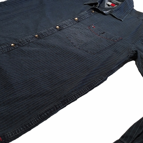 Vintage Tommy Hilfiger Button Up - Large - Picture 2 of 4