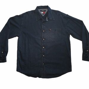 Vintage Tommy Hilfiger Button Up - Large