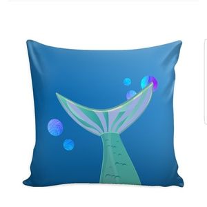 Mermaid tail pillow case