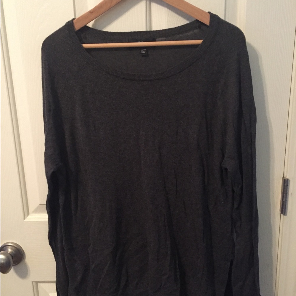 Mossimo Blackish Gray sweater