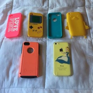 iPhone cases (4 and 5c)