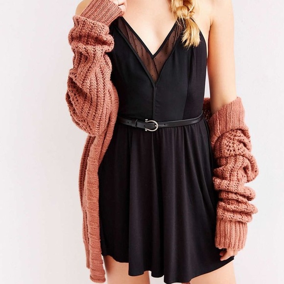 Urban Outfitters Dresses & Skirts - Sparkle & Fade Cope Knit Mix Thin Racerback Dress