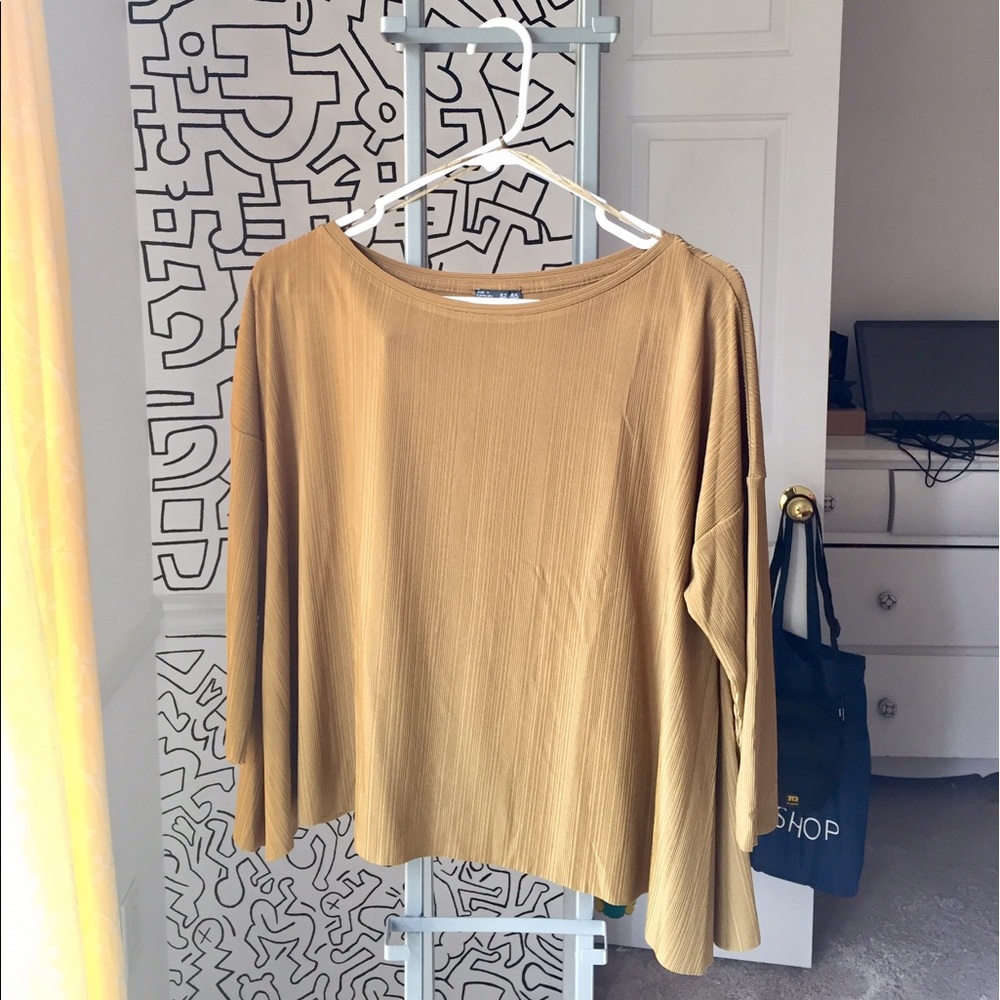 Silk Shirt (Mustard Yellow)