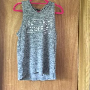 Grey Knit Tank Top