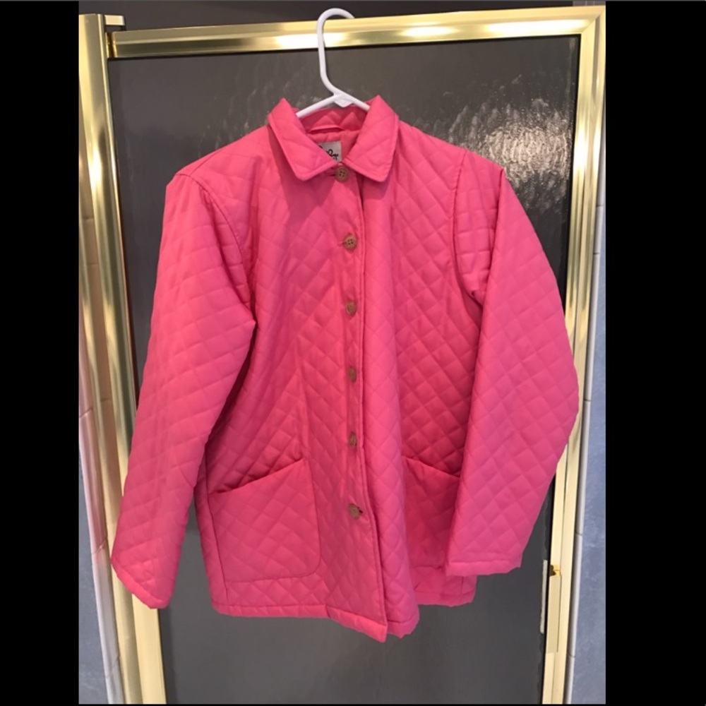 Lilly Pulitzer Pink Quilted Children's Jacket