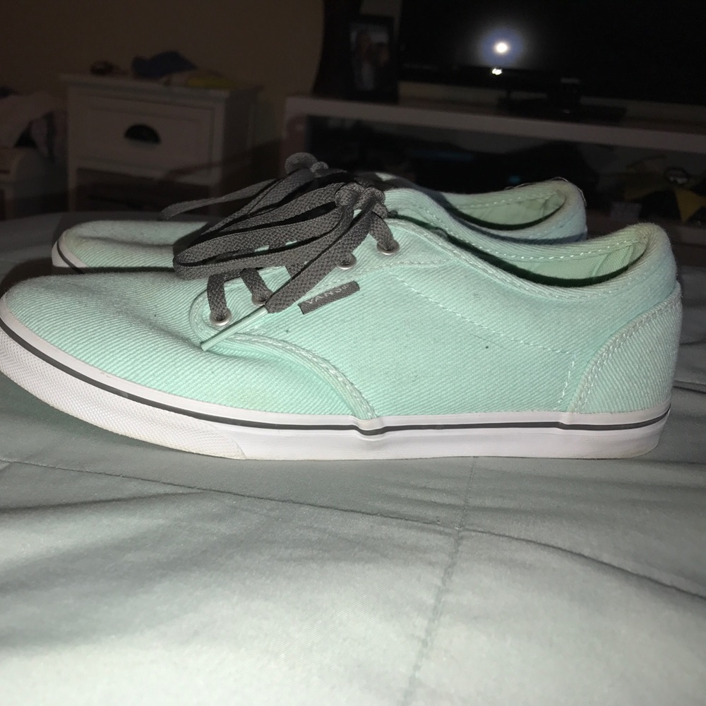 Women's vans blue/green