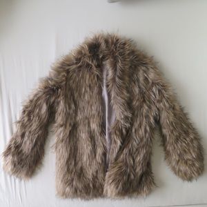 Lovers + Friends Selena Faux Fur Coat