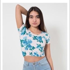 American Apparel crop top
