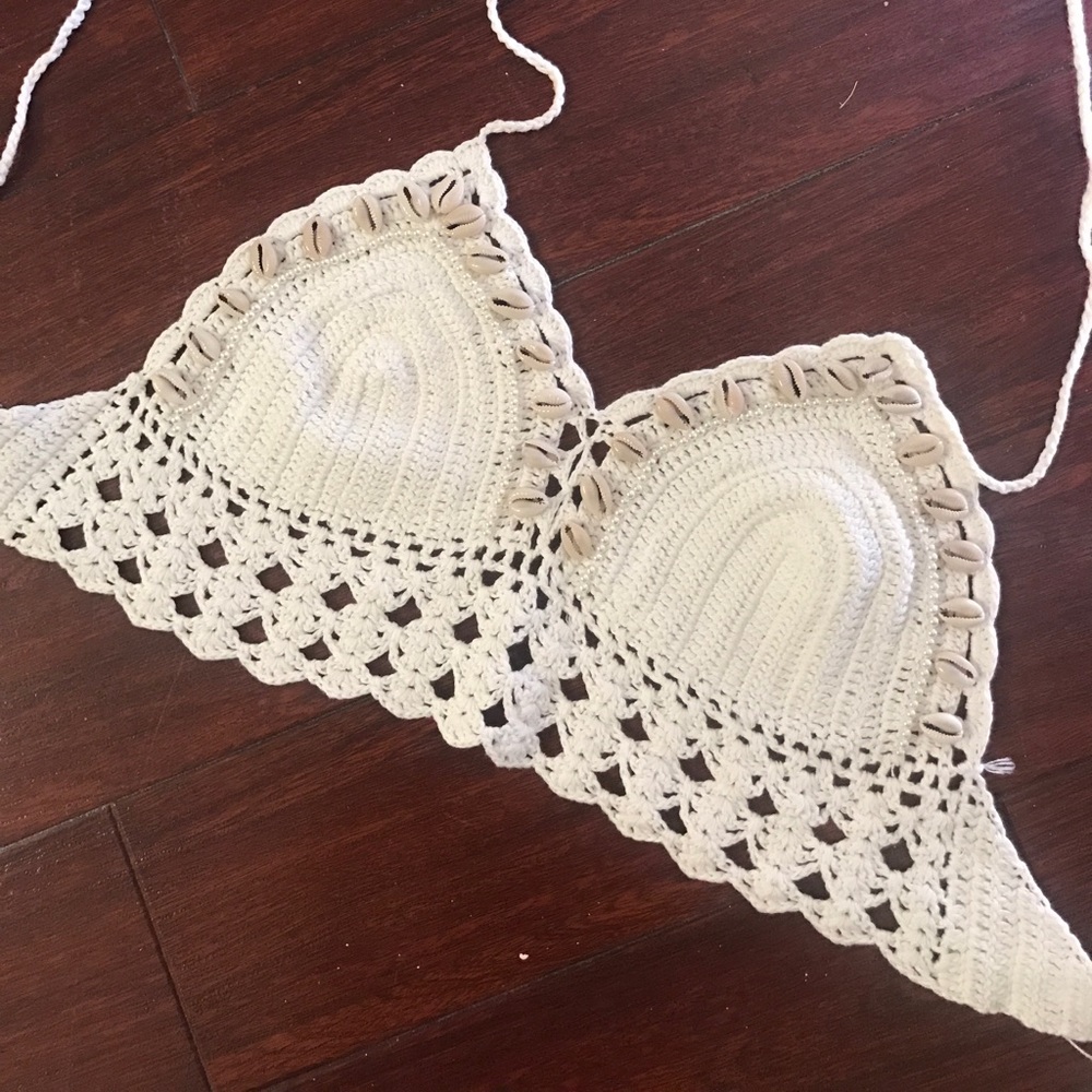 Hand made Crochet Bralette