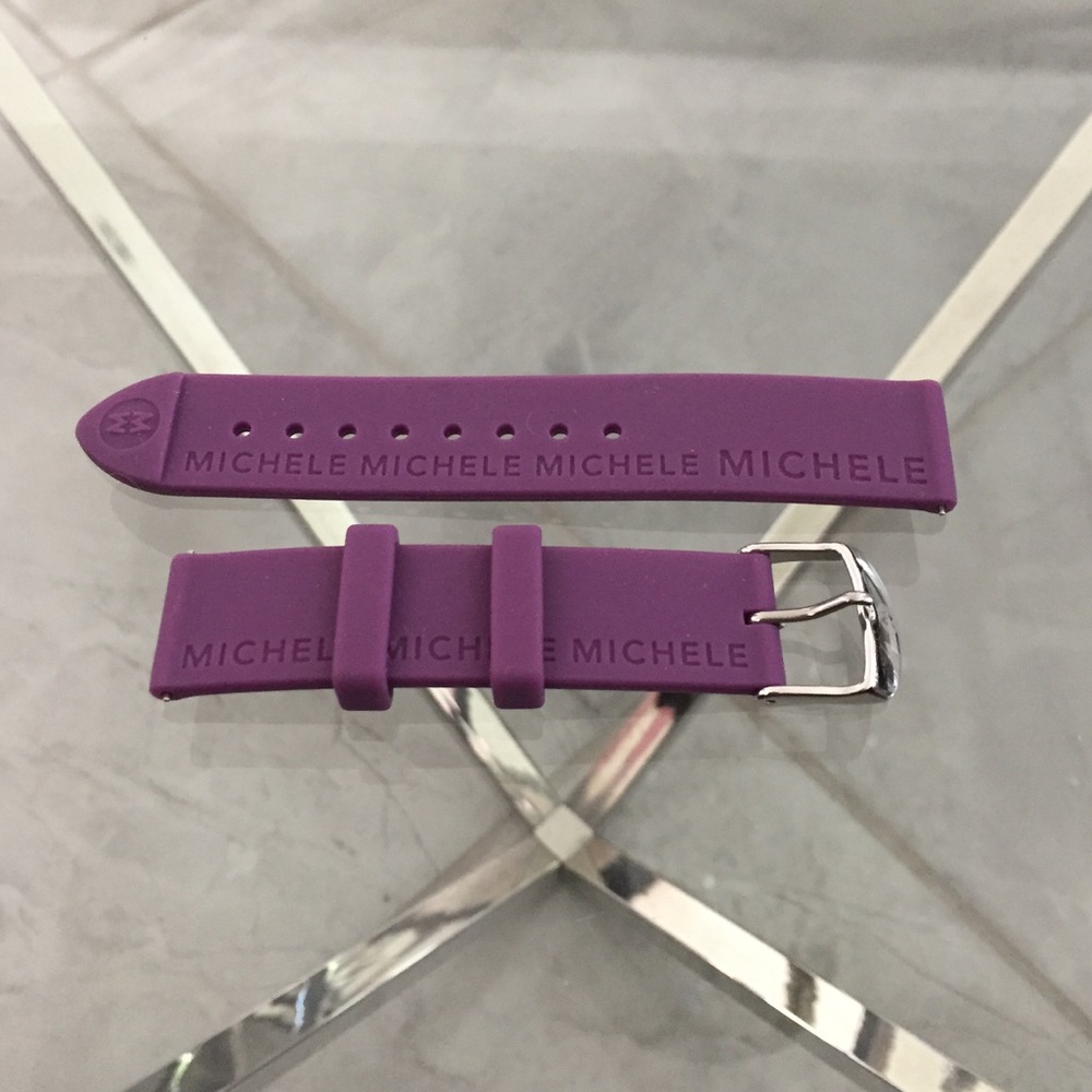 Michele NEW 18mm Silicone Watch Band