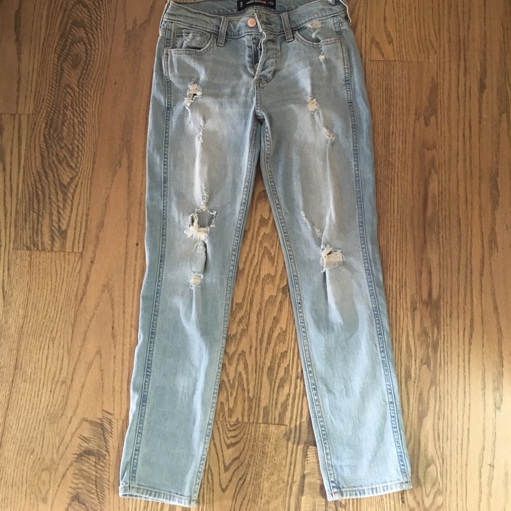 Hollis tee Vintage Boyfriend Jeans