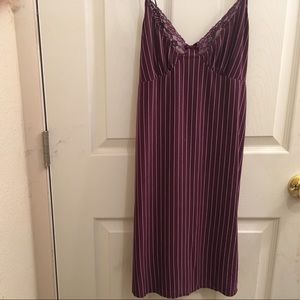 Intimates, Classy Sexy Silky Striped Night Wear.