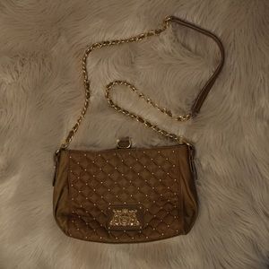 Juicy Couture Quilted Nylon Crossbody Purse