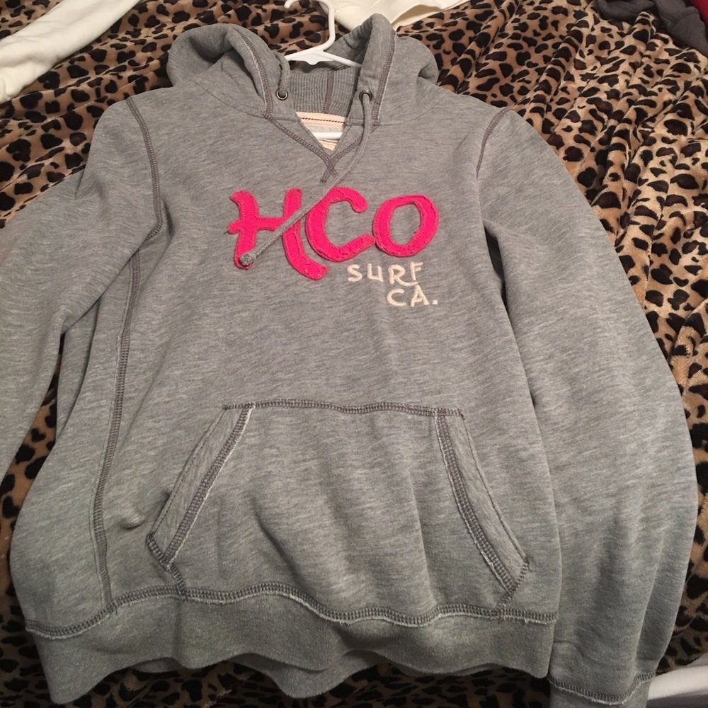 Grey Hollister Jacket