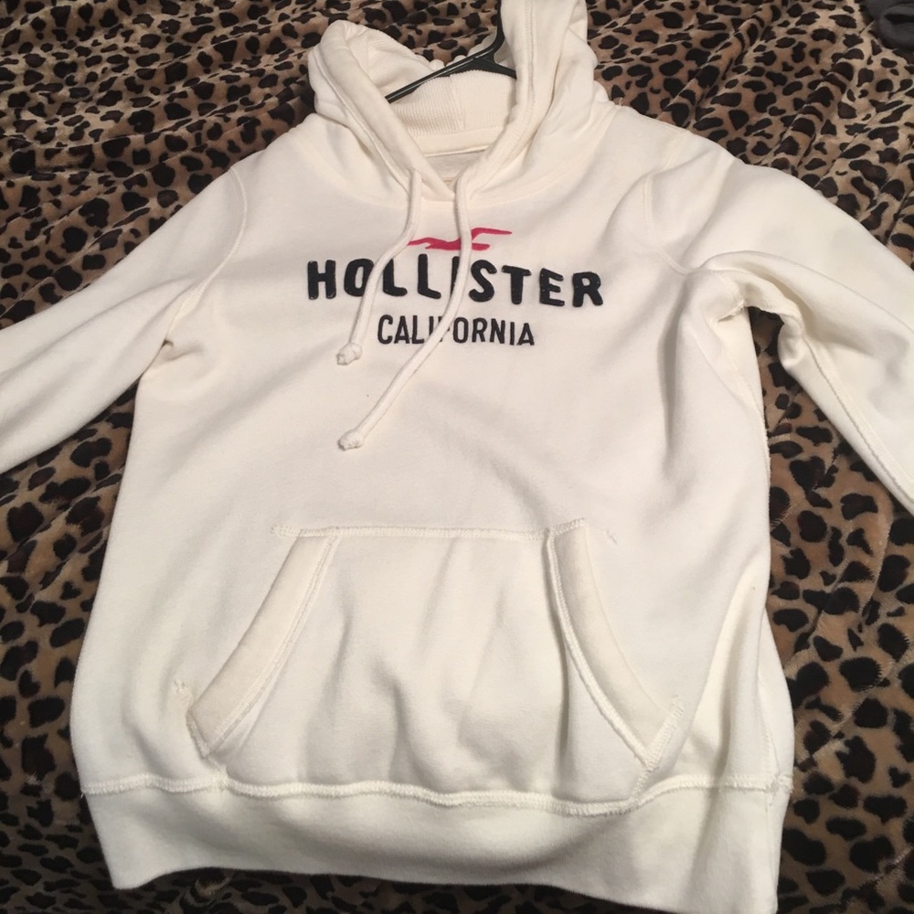 White Hollister Sweater