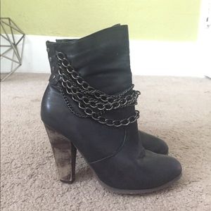 Black boots