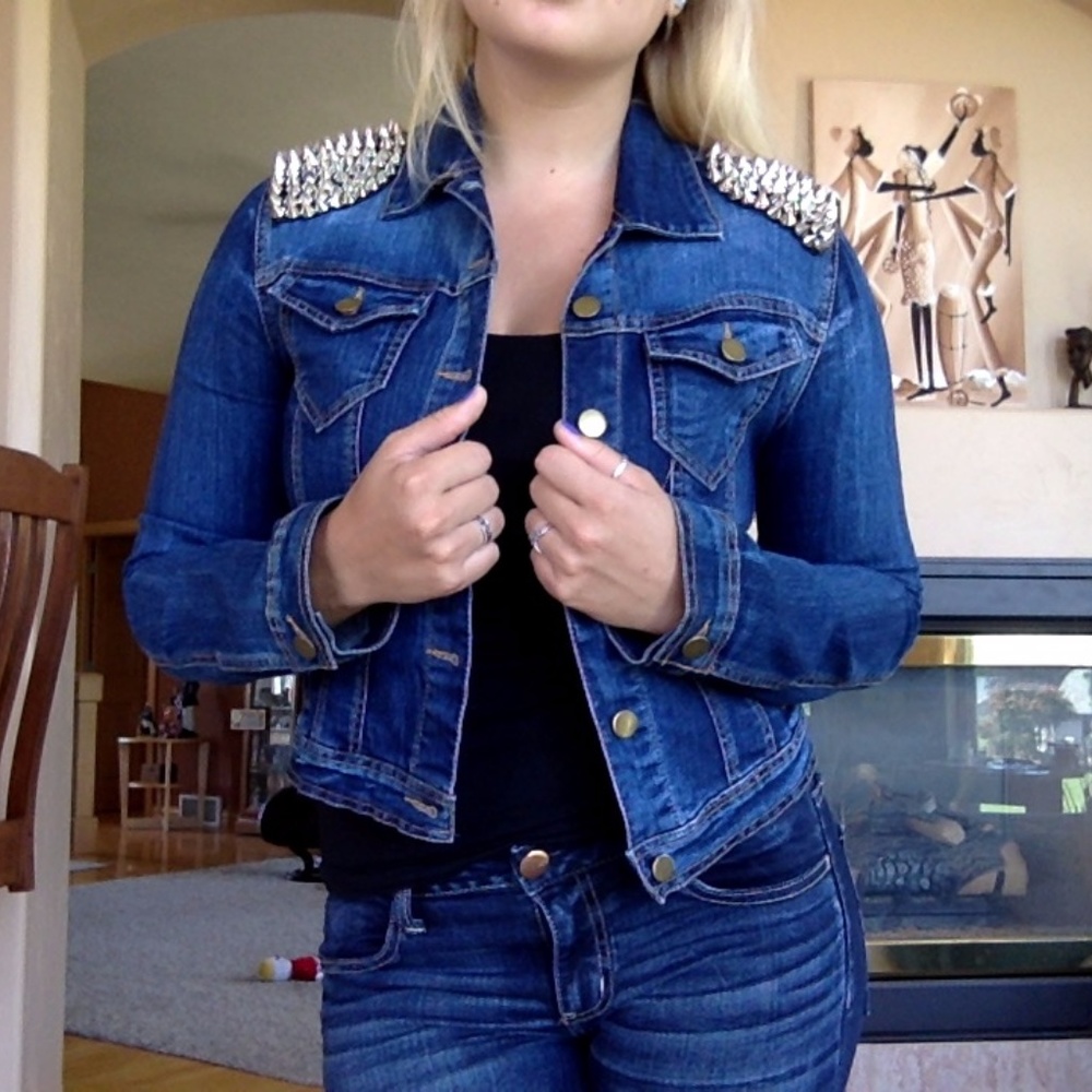 Edgy Jean Jacket