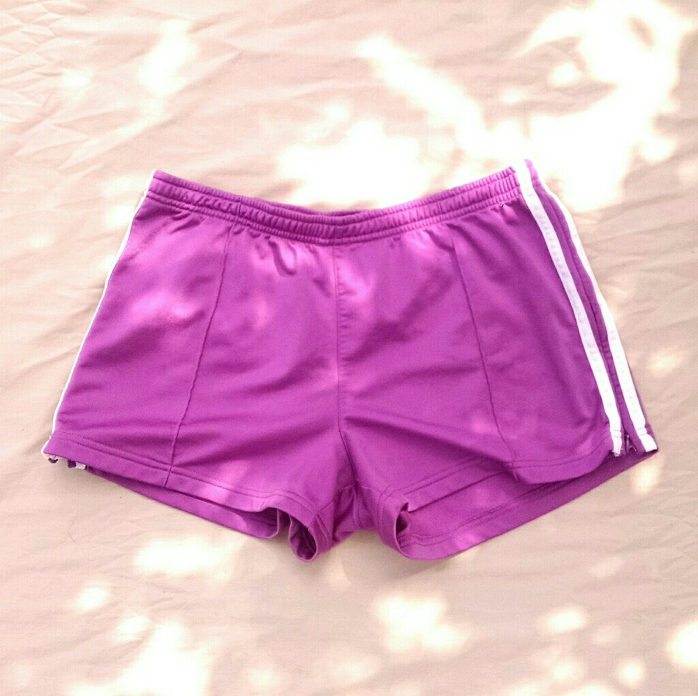 No Boundaries Purple Athletic Shorts