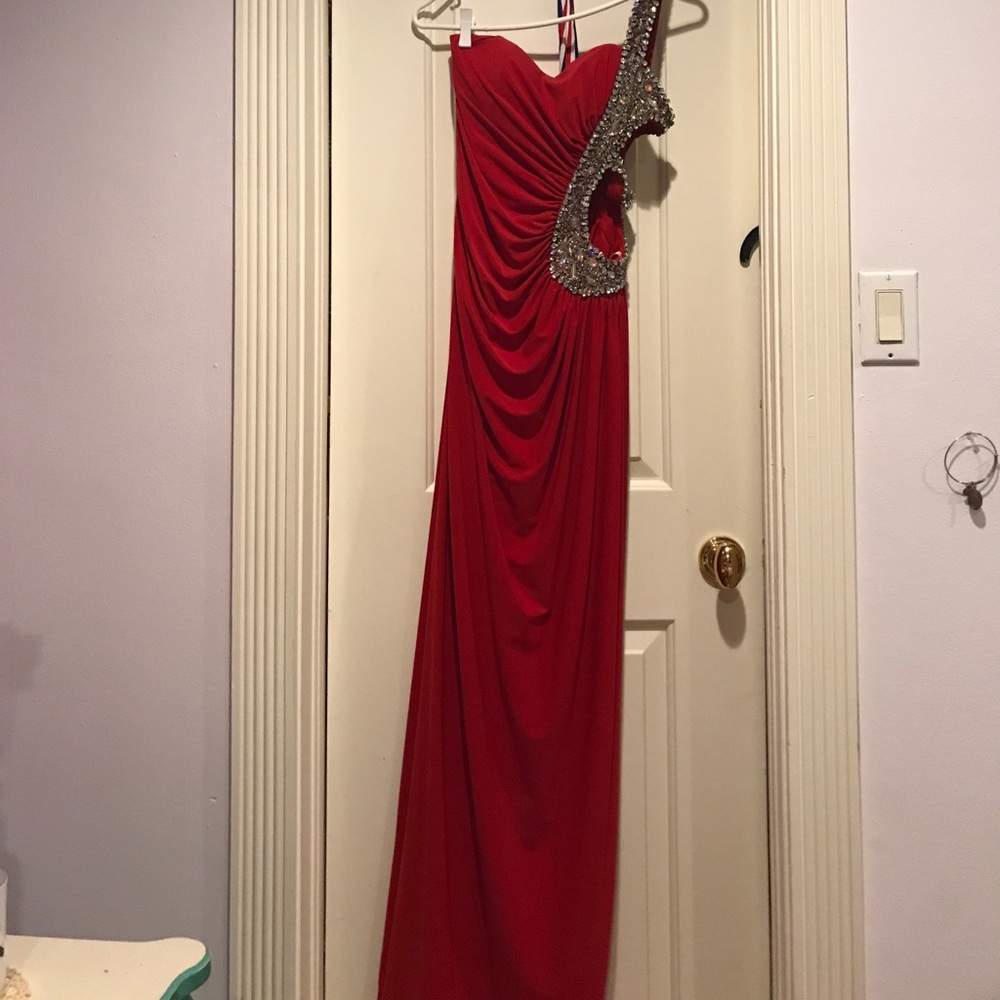 Panoply Formal Dress with Open Side