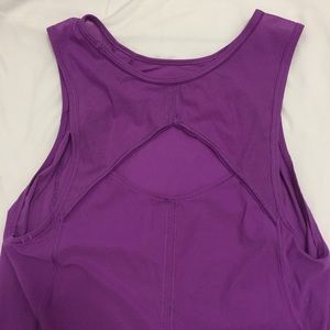 Purple lulu lemon tank