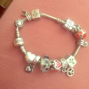 Pandora bracelet with charms pandora charms