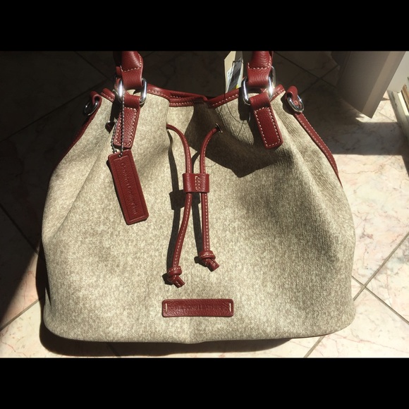 ❤️💐HOST PICK-New Wilsons Leather Genuine Drawstring Tote Shoulder Bag - Picture 6 of 10