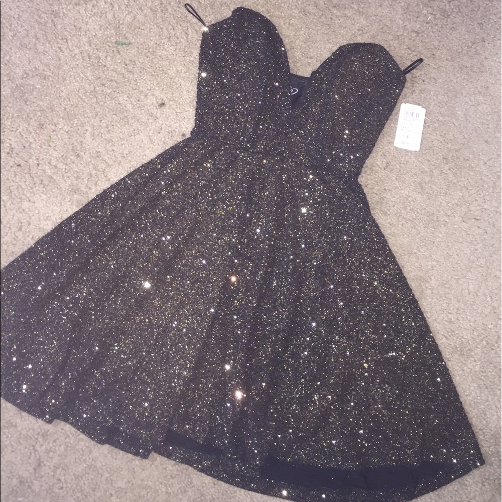 Black Skater Dress